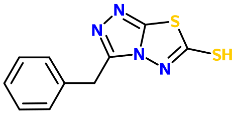 (image for) MC011697 3-Bn-[1,2,4]triazolo[3,4-b][1,3,4]thiadiazole-6-thiol